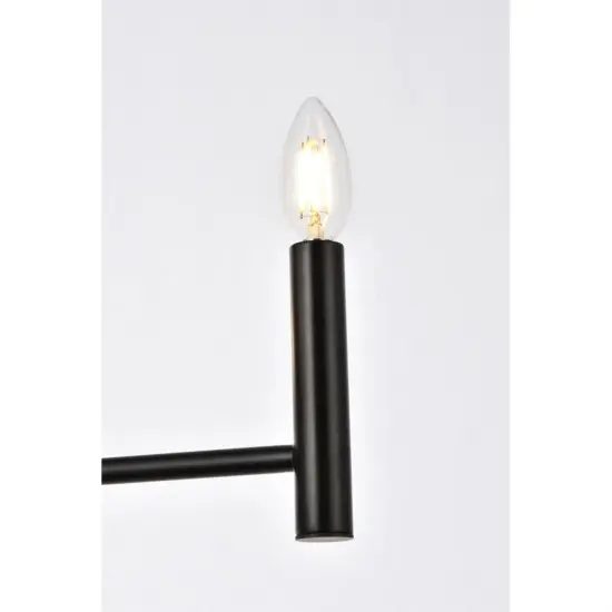 Carmella 3 lights pendant in black {6}