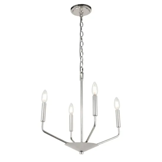 Enzo 4 light Chrome pendant {4}