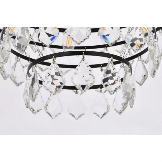 Ella 20 inch pendant in black {4}