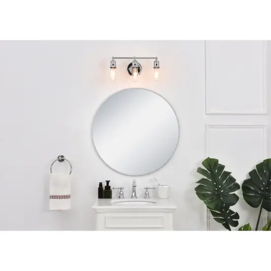 Serif 3 light chrome Wall Sconce {2}