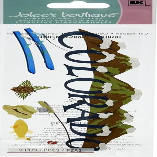 Jolee's Boutique Colorado Dimensional Stickers {1}
