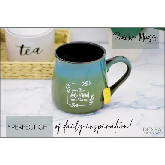 Dexsa Be Brilliant Designer Ceramic Mug - 16 oz {4}