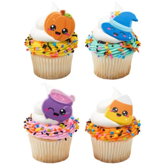 Halloween Cuties Cupcake Rings, 12ct {2}