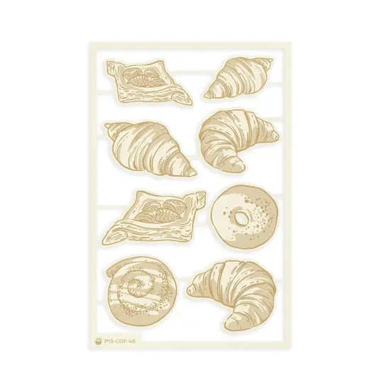 P13 Die-Cut Chipboard Embellishments 4"X6" 7/Pkg-#03 {2}