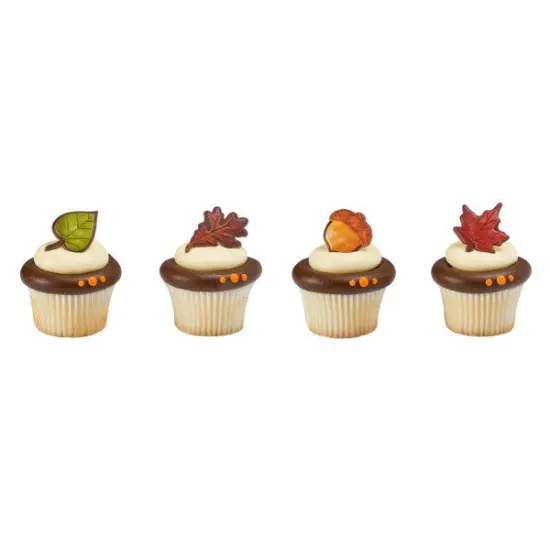Thankful for Fall Cupcake Rings, 12ct {1}