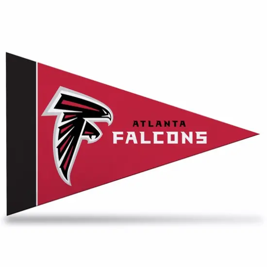 8 Pack Falcons Mini Pennant, 4" x 9" {1}