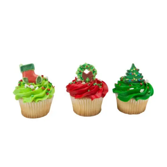 Whimsical Assortment Cupcake Rings, 12ct {3}
