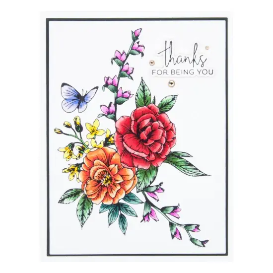 Spellbinders BetterPress Letterpress System Press Plates-Butterfly Bouquet 1/Pkg {3}