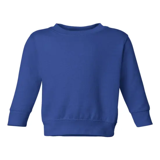Rabbit Skins&reg; Toddler Fleece Crewneck Sweatshirt - 3317 Royal {1}