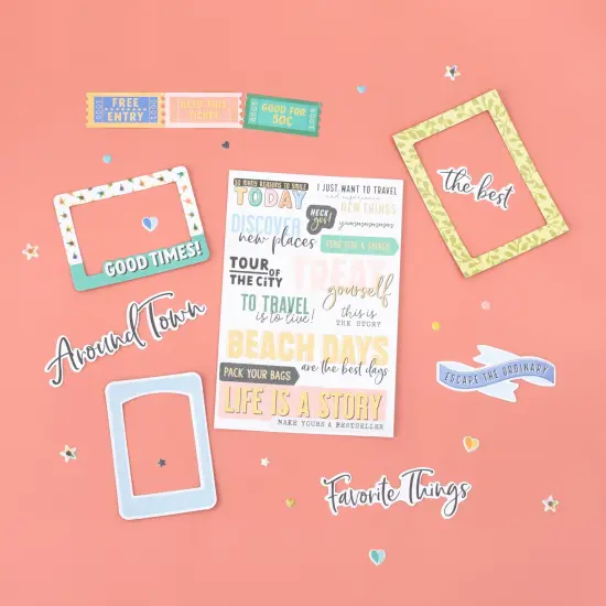 Vicki Boutin Where To Next Paperboard Frames-30 Pieces {3}