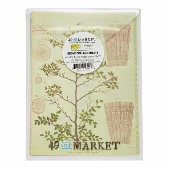 Color Swatch Grove Collage Sheets - 49 And Market {1}