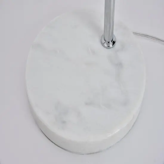 Eclipse 1 Light Chrome Floor Lamp With Clear Glass {6}