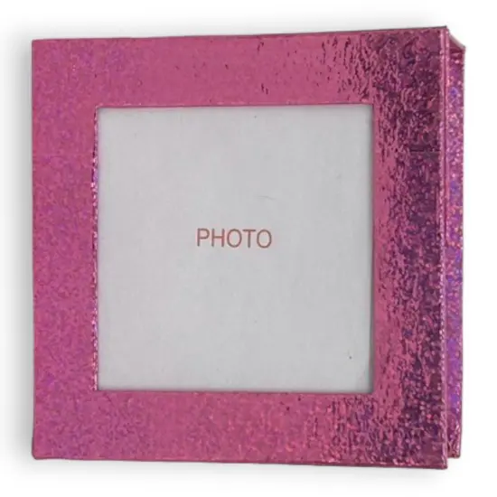 Value Pack of 12 Frame Box With paper Tray - Pink/Silver {5}