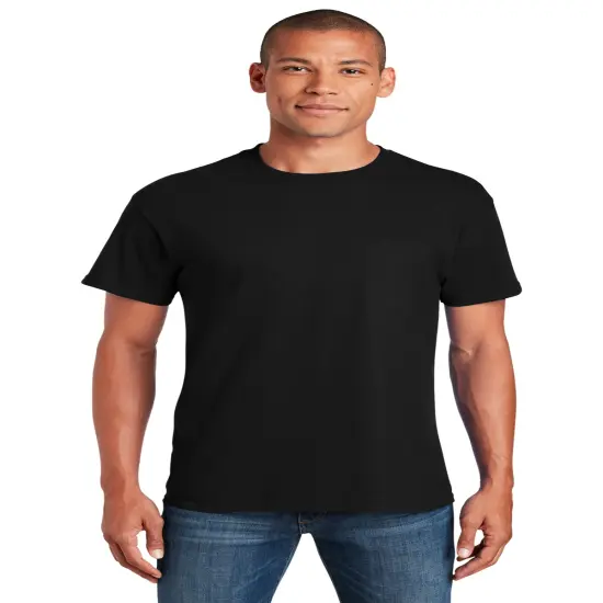 Gildan&reg; Heavy Cotton Crewneck Short Sleeve T-Shirt Black {1}