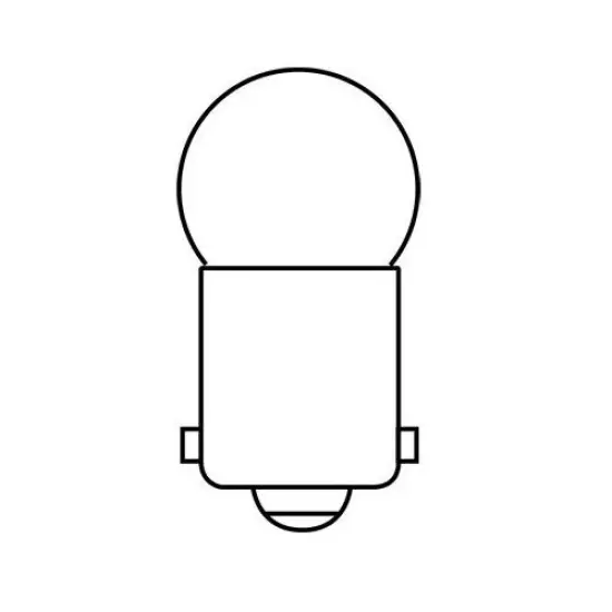 2 Pack - Philips 89 7.5w 13v G6 Automotive Bulb {3}