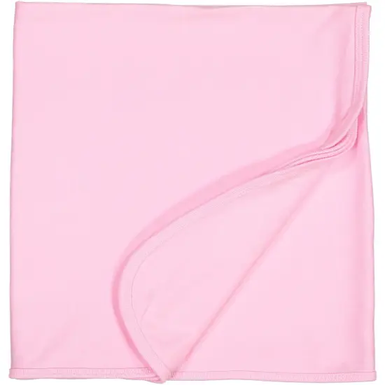 Baby Blanket - 100% Cotton, Various Colors by Rabbit Skins&reg; Pink {1}