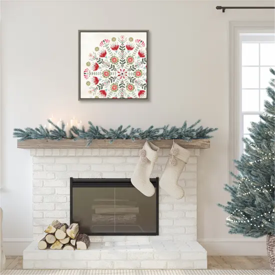 Festive Season IX by Dina June Canvas Art Framed {6}