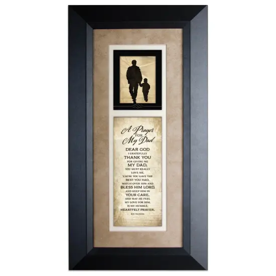 Dexsa Prayer For My Dad&hellip;Wood Framed Art {1}