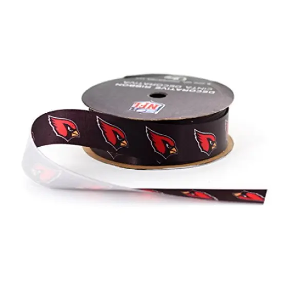 Cardinals Printed Ribbon 7/8-Inch Width, 9 Foot Spool {1}