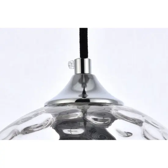 Cashel 8 inch chrome pendant {5}