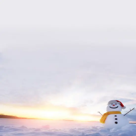 Great Papers! Snowman Sunset Holiday Letterhead, Invitations and Announcements, Printer Friendly, 8.5"x11", 80 Pack {1}