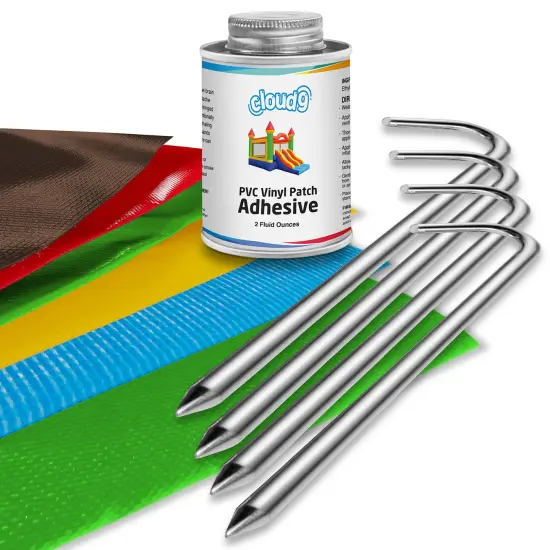 Cloud 9 Commercial Grade Jungle Bounce House - 100% PVC 17' x 13' Bouncer - Inflatable Only {6}