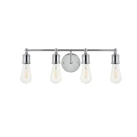 Serif 4 light chrome Wall Sconce {3}