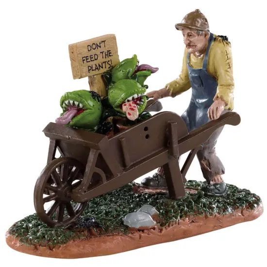 Lemax&reg; Spooky Town&trade; Halloween Village Accessory: Garden Of Eaten Worker {1}