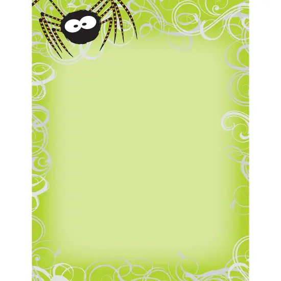 Great Papers! Spidey Swirls Letterhead for Invitations, Announcements and Messages, Printer Friendly 8.5" x 11", 80 Pack {1}