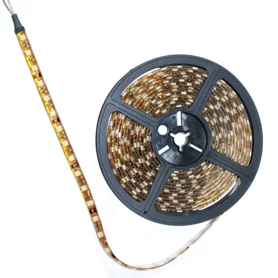 OPTIMA 5 Meter 16.4Ft. 300 LED Warm White Silicone Cover Strip Cool White {1}