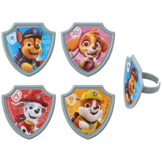 Paw Patrol Reporting for Duty Cupcake Rings, 12ct {1}