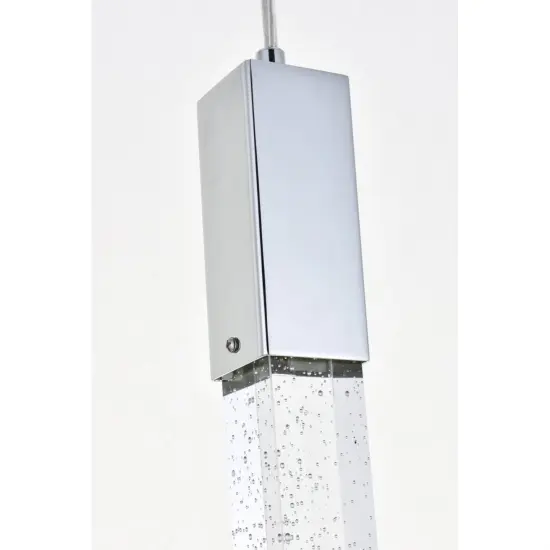 Weston 8 lights pendant in chrome {6}