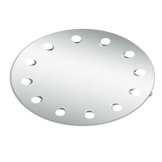 Hollywood Round Vanity Mirror 5000K D27.5 {1}