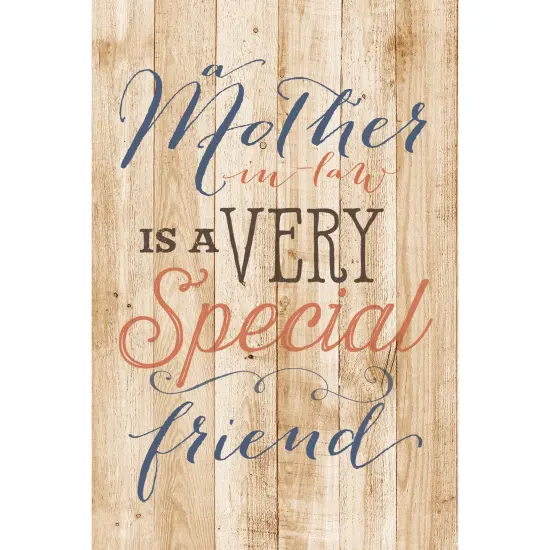 Dexsa A Mother-In-Law&hellip;New Horizons Wood Plaque with Easel {1}