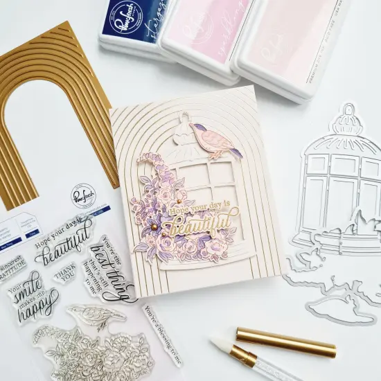 Pinkfresh Studio Clear Stamp Set 4"X6"-Best Thing {2}