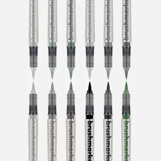 Brushmarker PRO 12 pcs. Set"Gray colours" {2}