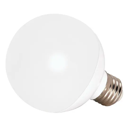 Satco 6w 120v Globe G25 5000k Dimmable E26 Natural Light LED Bulb {2}