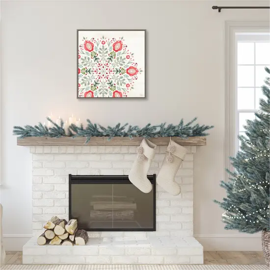Festive Season VIII by Dina June Canvas Art Framed {6}