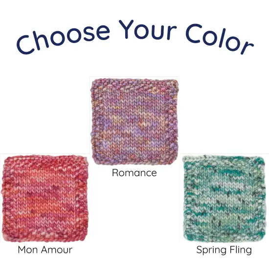 DIY Winter Hat Crochet Kit. Includes Bulky Superfine Merino Wool Yarn, Printed Pattern, Pom-Pom, Rim Tag. Soft, Cozy, Great for Gifts Spring Fling {4}