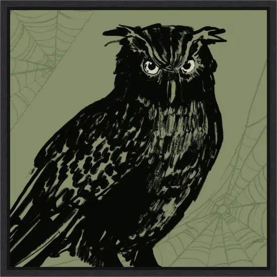 Haunted Halloween X by Anne Tavoletti Canvas Art Framed {1}