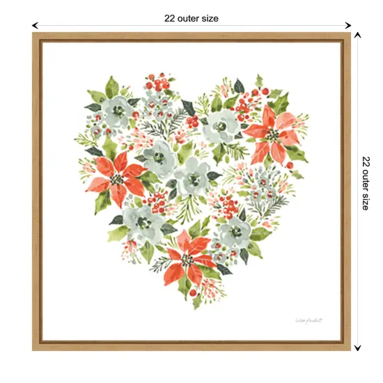 Christmas Forever VII by Lisa Audit Canvas Art Framed {3}