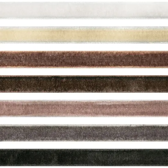 Idea-Ology Velvet Trims 7/Pkg-Neutral {3}