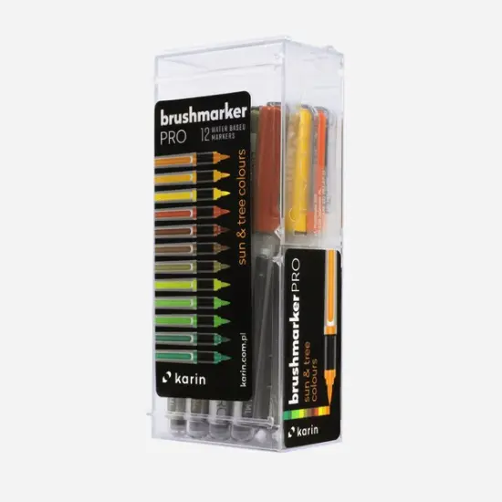 Brushmarker PRO 12 pcs. Set"Sun and tree colours" {1}
