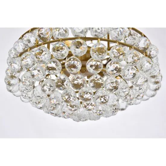 Savannah 18 inch pendant in brass {4}