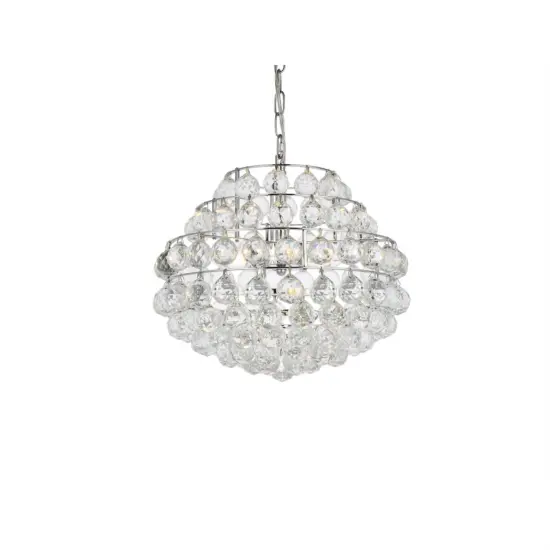 Savannah 16 inch pendant in chrome {3}