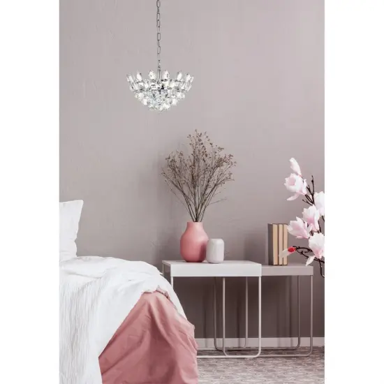 Emilia 14 inch pendant in chrome {2}