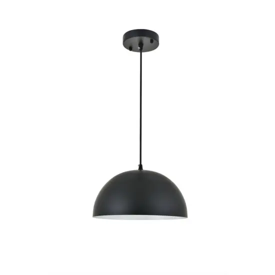 Forte 1 light black Pendant {3}