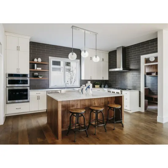 Baxter 3 Lights Chrome Pendant With Clear Glass {2}