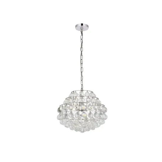 Savannah 16 inch pendant in chrome {1}