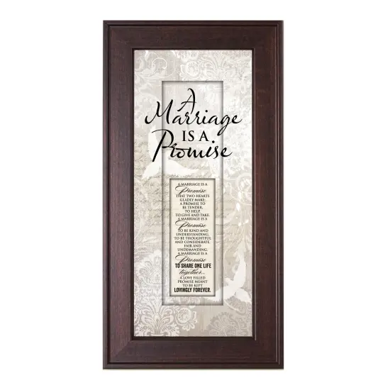 Dexsa Marriage Promise Framed Wall Art {1}